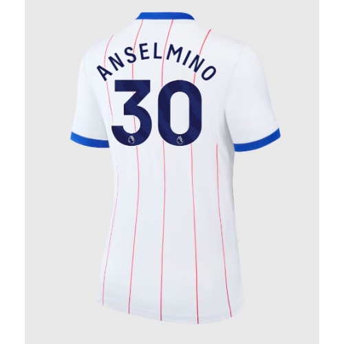 Chelsea Aaron Anselmino #30 Maglia Gara Terza Repliche 2026-27 Donna Maniche Corte Chelsea Aaron Anselmino #30 Maglia Gara Terza Repliche 2026-27 Donna Maniche Corte